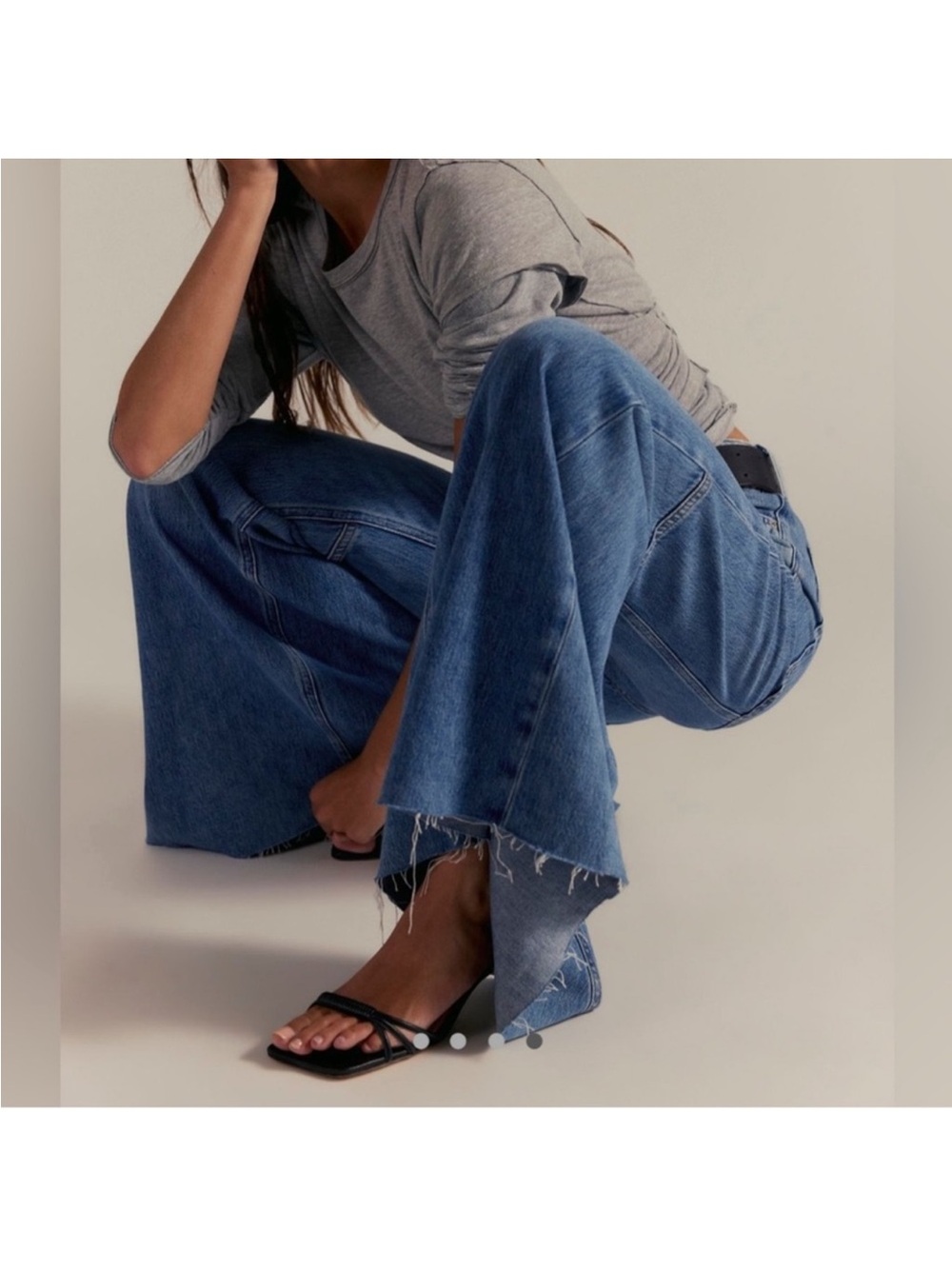 NWT We The Free Live Wire Flare-High Voltage Blue - Picture 4 of 9